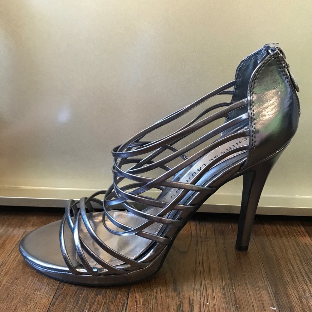 Chinese Laundry Metallic Heels - Picture 2 of 4